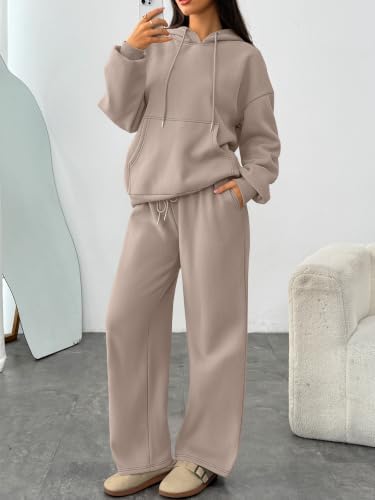 Trendy Queen Womens 2 Piece Lounge Sweat Sets Matching Sweatsuits - Image 2