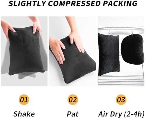 Kwak's Car Headrest Pillow & Lumbar Set, 2-Level Adjustable Neck Support - Image 6