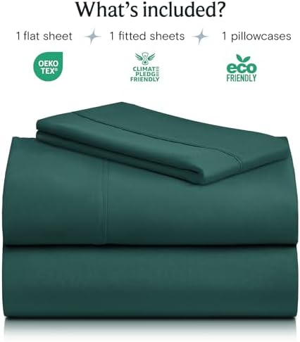 Twin XL Sheets Set, Cooling & Soft Deep Pocket Bed Sheets, 3PC - Image 2