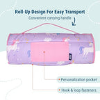 Wildkin Microfiber Toddler Nap Mat with Pillow for Boys & Girls - Image 4
