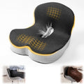 Car Seat Cushion with Lumbar Support, Office Chair Ergonomic Seat Cushion by GDJUQZ