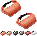 Universal Memory Foam Car Headrest Neck Pillow, 2026 Adjustable Breathable Washable Ergonomic Support Auto Neck Cushion for Long Road Trips, Daily Drive，Orange：2Pcs by Unknown