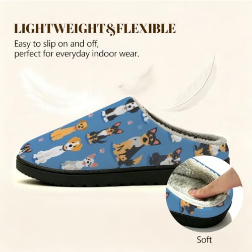 Slippers for Women Men, Memory Foam House Shoes - Image 4