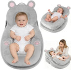 Baby Feeding Pillow, Anti-Reflux Infant Lounger Pillow for Reducing Spit-Up by WARMHONIU-WarmYourHome