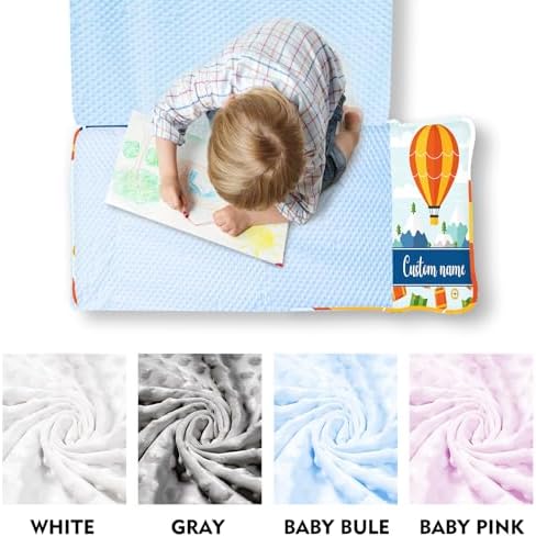 Personalized Toddler Nap Mat for Preschool, Custom Kids Nap Mat with Name, Extra Soft Preschool Nap Mat with Pillow & Blanket, Roll Up Daycare Sleeping Mat for Kids Boys - Image 4