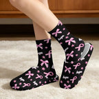House Slippers for Women Washable Closed Toe with Cute Socks - Image 3