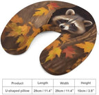 Neck Pillow, Soft Comfortable U Shape Memory Foam Travel Pillow - Image 2