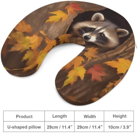 Neck Pillow, Soft Comfortable U Shape Memory Foam Travel Pillow - Image 2