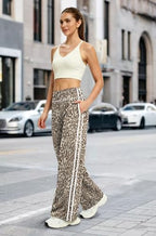 Alaroo Women's Pants Wide Leg High Waist with Pockets Loose Stretch Casual - Image 3