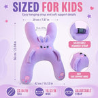 Kids Car Travel Pillow 22 Inch H Shaped Support Cushion for Road Trips - Image 4