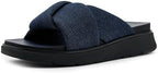 FitFlop Gen FF Folded Denim Slides by FITFLOP