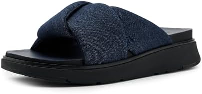 FitFlop Gen FF Folded Denim Slides by FITFLOP