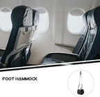 Airplane Foot Hammock Adjustable Dry Comfortable Breathable Footrest for Travel Flights for Airplane, Office, Under Desk, Car - Image 2