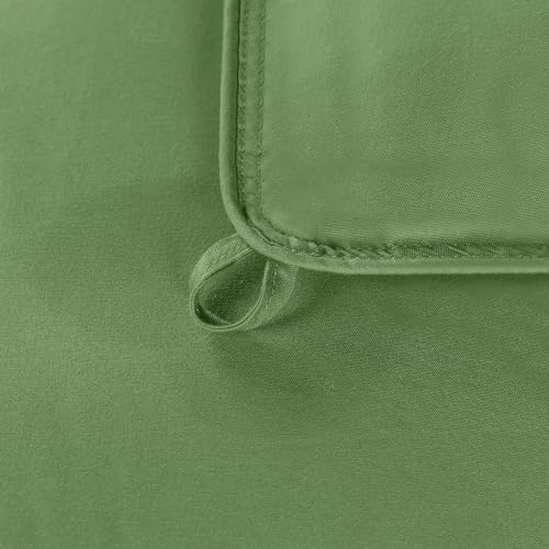 SUPERIOR All Season Down Alternative Comforter, King, Terrace Green - Image 3