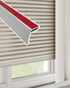 Self-Adhesive Blackout Strips for Windows & Doors | Ultimate Light Blocking Solution for Blinds & Shades | Easy to Install, Durable, Effective Privacy Enhancer,236.2cm/93inch by Unknown