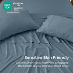 GOKOTTA Soft Standard Pillow Cases, Luxury Silky Cooling Pillow Cases for Hot Sleepers, 100% Rayon Derived from Bamboo, Envelope Closure and Reversible Pillowcases for Hair and Face(20"*26") - Image 4