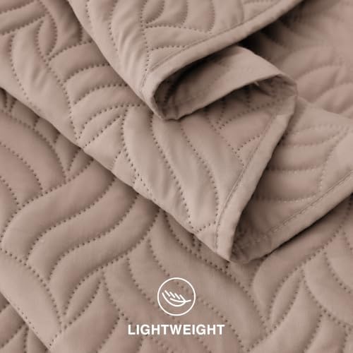 Love's cabin Quilts for Queen Bedspreads, 7 Pieces Bed in a Bag, Burlwood - Image 7