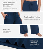 WiWi Bamboo Viscose Pajama Pants for Women Plus Size Cooling Bottoms S-4X - Image 4
