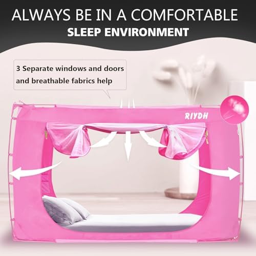 Bed Tent Bed Canopy Tents for Adult and Kids Twin Full Queen King Size - Image 3
