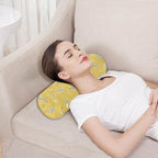 Style Zebras Sun Pastel Yellow bamboos Neck Roll Pillow Cover Round Pillow Insert almohada Redonda para Cuello - Image 5