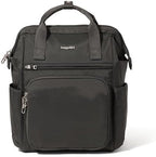 Baggallini Securtex Anti-Theft Windsor Backpack for Travel, Work & College, RFID & Locking Zipper, Up to 16" Laptop by baggallini