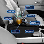 Star Roof Car Armrest Organizer (Beige) - Image 2