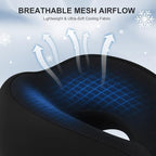 jiaao Travel Pillow for Long Flights with Chin and Neck Support - Image 5
