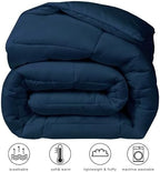 COHOME Oversized Queen Down Alternative Comforter - All-Season Duvet Insert - Image 2