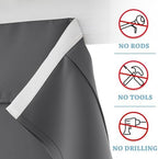 RYB HOME 2 Panels Blackout French Door Curtains for Front Back Glass Door - Image 3