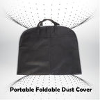3pcs Black Suit Garment Clothes Travel Cover Bag 101x60cm - Image 4