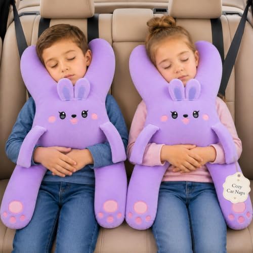 Kids Car Travel Pillow 22 Inch H Shaped Support Cushion for Road Trips by Unknown