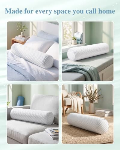 YZ HOME Cooling Bolster Body Pillow for Side Sleepers, Long Pillow for Bed - Image 5