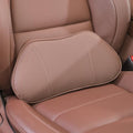 Car Lumbar Support Pillow for Driving Seat, Brown, 1 Pack by Dapucarin