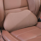 Car Lumbar Support Pillow for Driving Seat, Brown, 1 Pack by Dapucarin