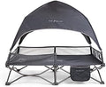 Baby Delight Go with Me Bungalow Deluxe Portable Cot, Grey by BabyDelight