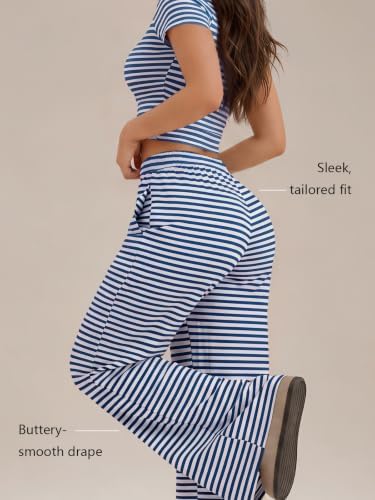 Trendy Queen Women's 2 Piece Matching Summer Lounge Set with Pockets - Image 4