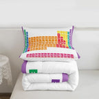 Feelyou The Periodic Table Comforter Chemistry Comforter Set for Boys Girls - Image 3