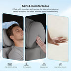 2 Packs Car Headrest Pillow for Volvo XC90 XC60 XC40 S60 S90 - Image 3