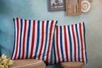 EMMTEEY Stripes Pillow Covers 24x24 Throw Pillow Cover Set of 2 - Image 3