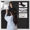 BKSAI 100% Blackout Window Cover, Portable Magnetic Black Out Curtains by BKSAI
