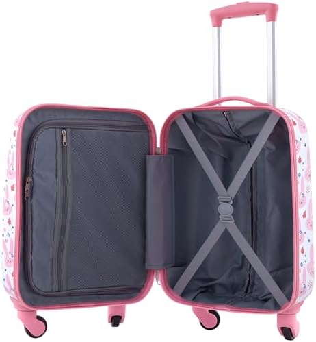 Travelers Club 5 Piece Kids' Luggage Set, Bunny - Image 5