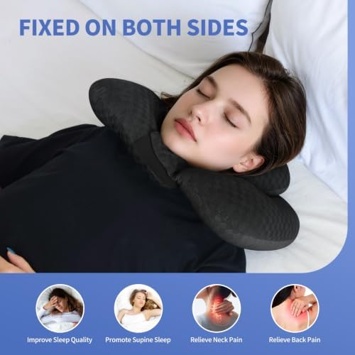Back Sleeping Training Neck Pillow for Office, Recliner & Car - Image 4