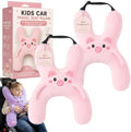 Kids Car Travel Seat Pillow H Shaped Plush Neck Support for Road Trip Naps by Unknown