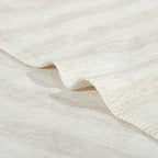 NTBAY Toddler Pillows with Pillowcases Set, 4 Piece, Camel and Beige Stripe - Image 3