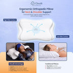 Cloudii Cervical Neck Pillow for Side Sleepers - Image 4