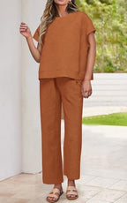 PRETTYGARDEN 2 Piece Sets For Women 2026 Summer Outfits Casual - Image 3