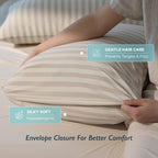 Breescape Cooling Pillow Cases King Size Set of 2, BlendTek™ Cooling Technology for Hot Sleepers & Night Sweats, Silky Soft Cool Pillowcases for Hair & Skin Care, 20" x 36", Ashley Graham Edition - Image 6
