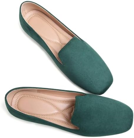 SAILING LU Women's Pointy Toe Ballets Flats PU Leather - Image 3