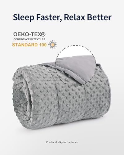 Mr. Sandman Weighted Blanket for Adults, King Size 20 lbs, 80 x 87 Inches - Image 4