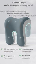 Neck Pillow for Recliner Ergonomic Neck Support Headrest Office Chair - Image 6
